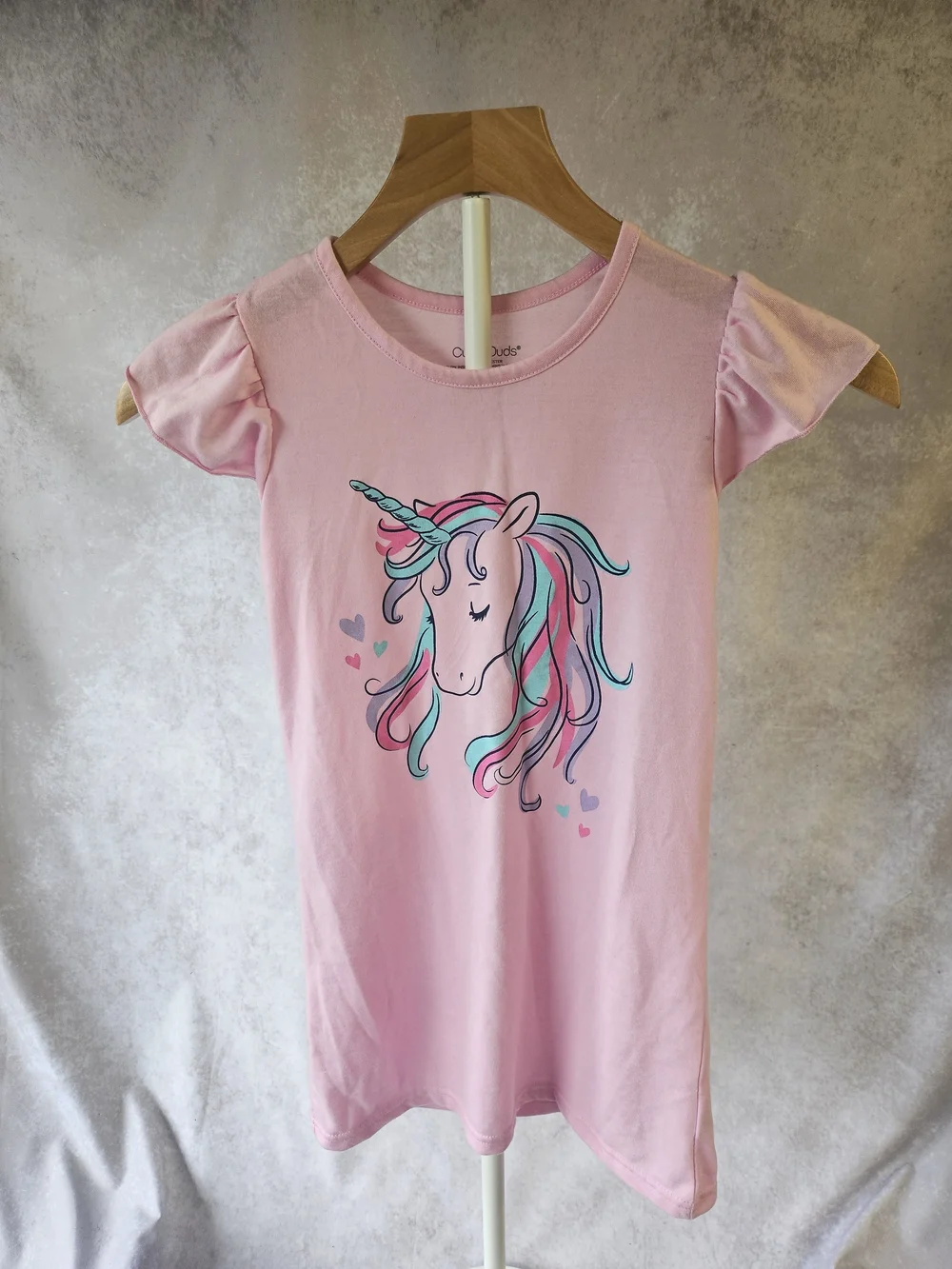 🦄✨ New 3-Piece Girls’ Nightgown Set (Size 6/6X)
